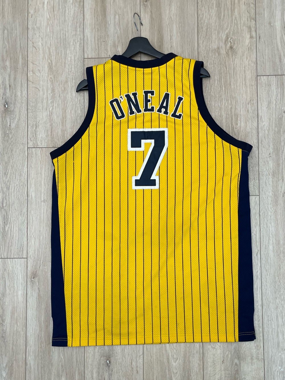 2001 - 02 Reebok Authentic NBA Indiana Pacers Jermaine O'Neal Jersey